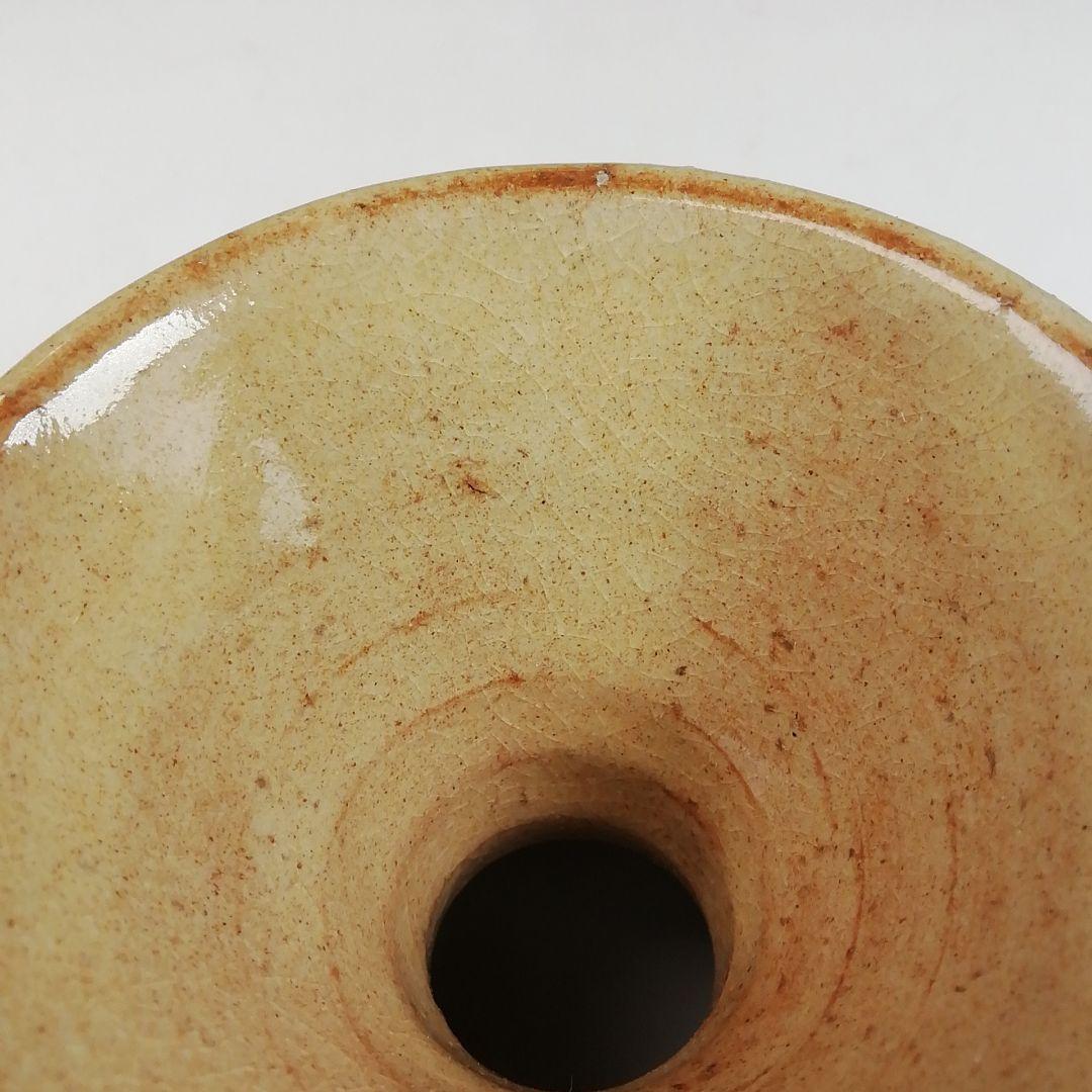 Ｗ１２５　蓋置　『萩　千切蓋置』『十二代　田原陶兵衛 造』　共箱　茶道具