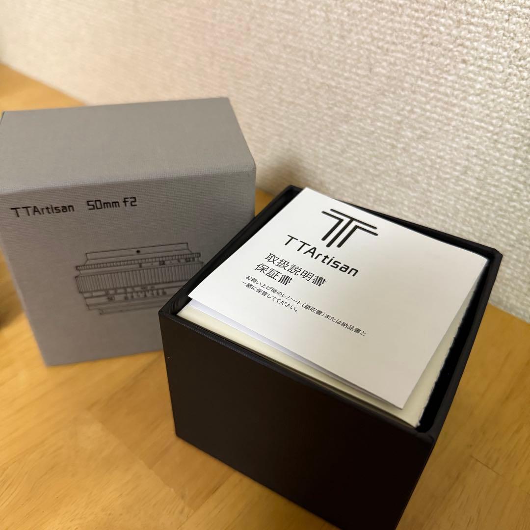 【極美品】TTArtisan 50mm f2 Eマウント + NDフィルター