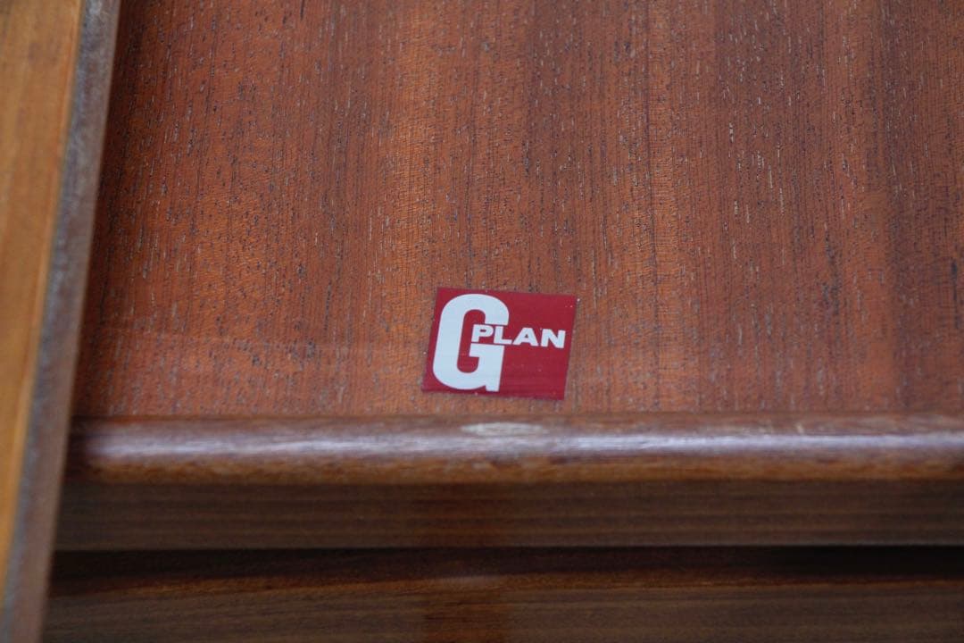 【極美品】G-PLAN ジープラン エクステンション ラウンドダイニングテーブル