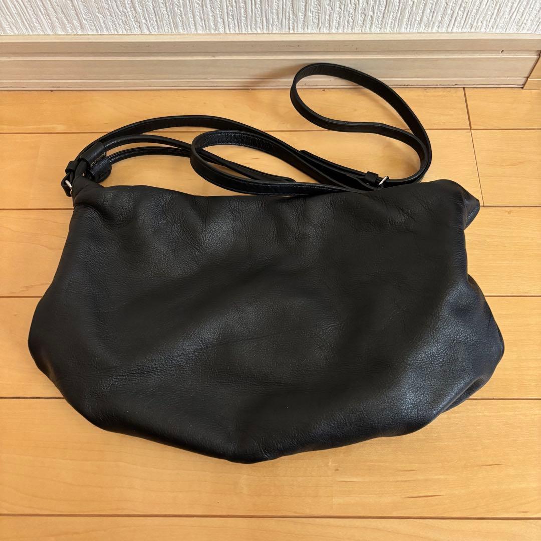 ラシット　レザー巾着4WAYショルダーバッグ