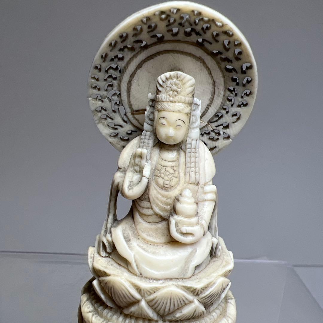 専用　本抹香鯨歯　仏像　54g 東Y8-0108☆2Fトヒチサ