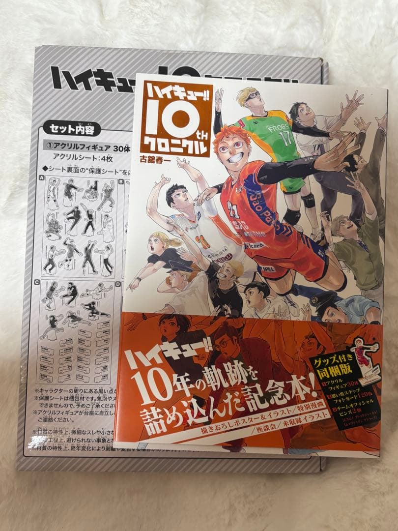 ち*ー様 ハイキュー 10thクロニクル グッズ付き同梱版
