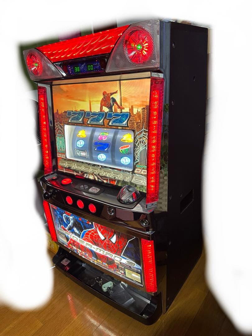 【配送料込み・引取可能】パチスロ スパイダーマン3 実機