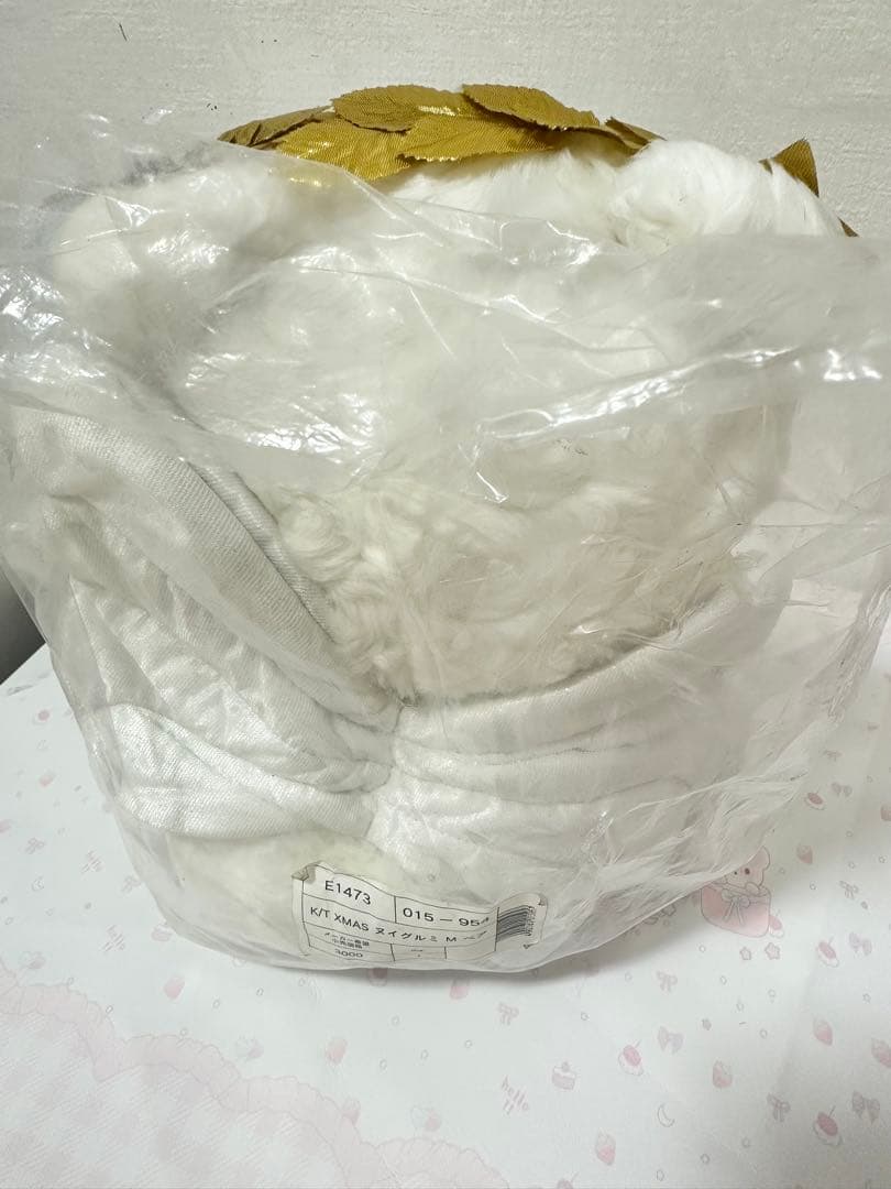 ハローキティ ぬいぐるみ ベア　クリスマス 2002年