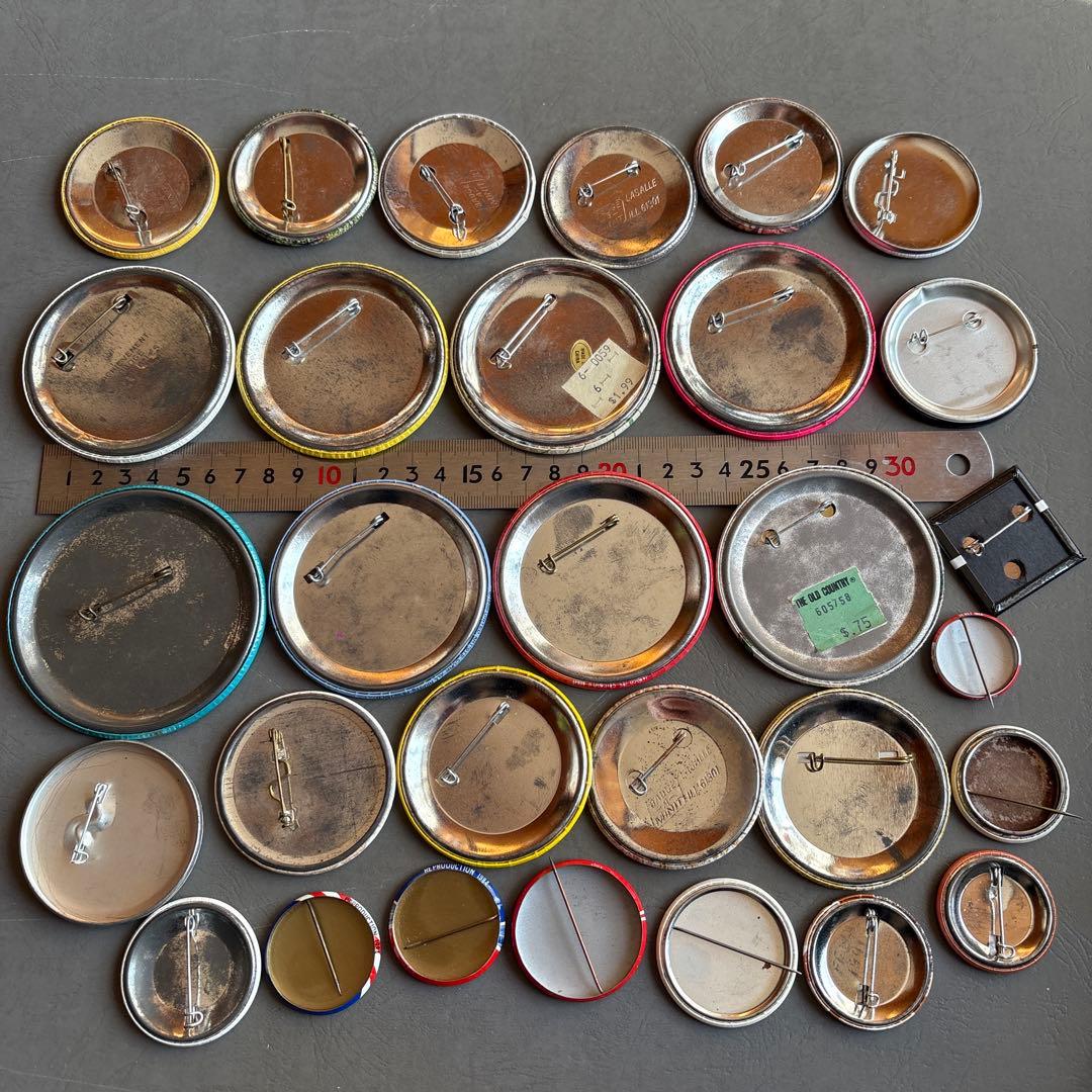 さ*ぼ様 USA缶バッジ150個OVER ／VINTAGE