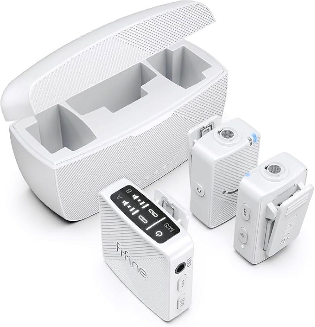 新品未使用 FIFINE ワイヤレスマイク ピンマイク