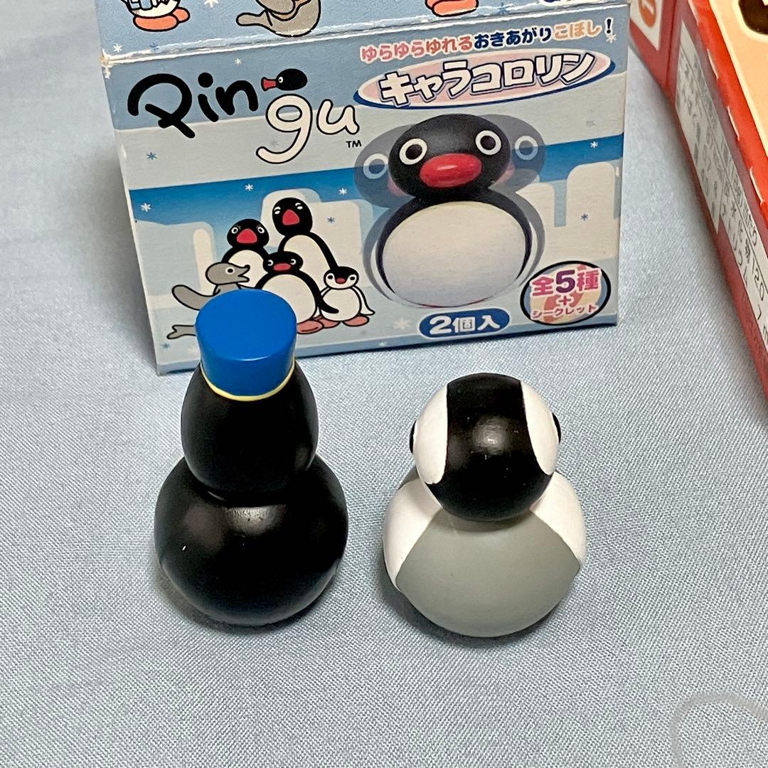 S*a様 ピングー　マスコットチャーム　キーホルダー　缶バッジ　おきあがりこぼし