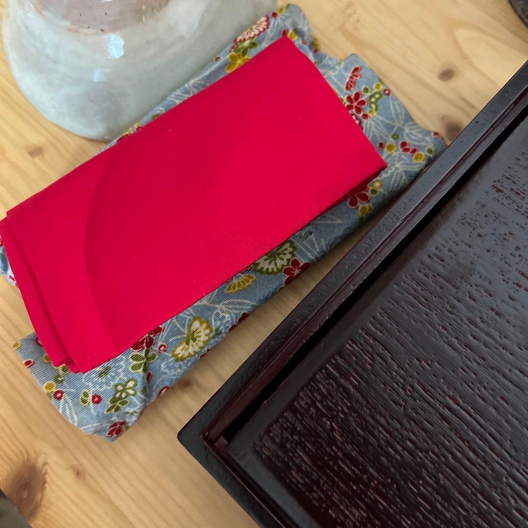 茶道具セット 陶器 多色　萩焼　柄杓　菓子器