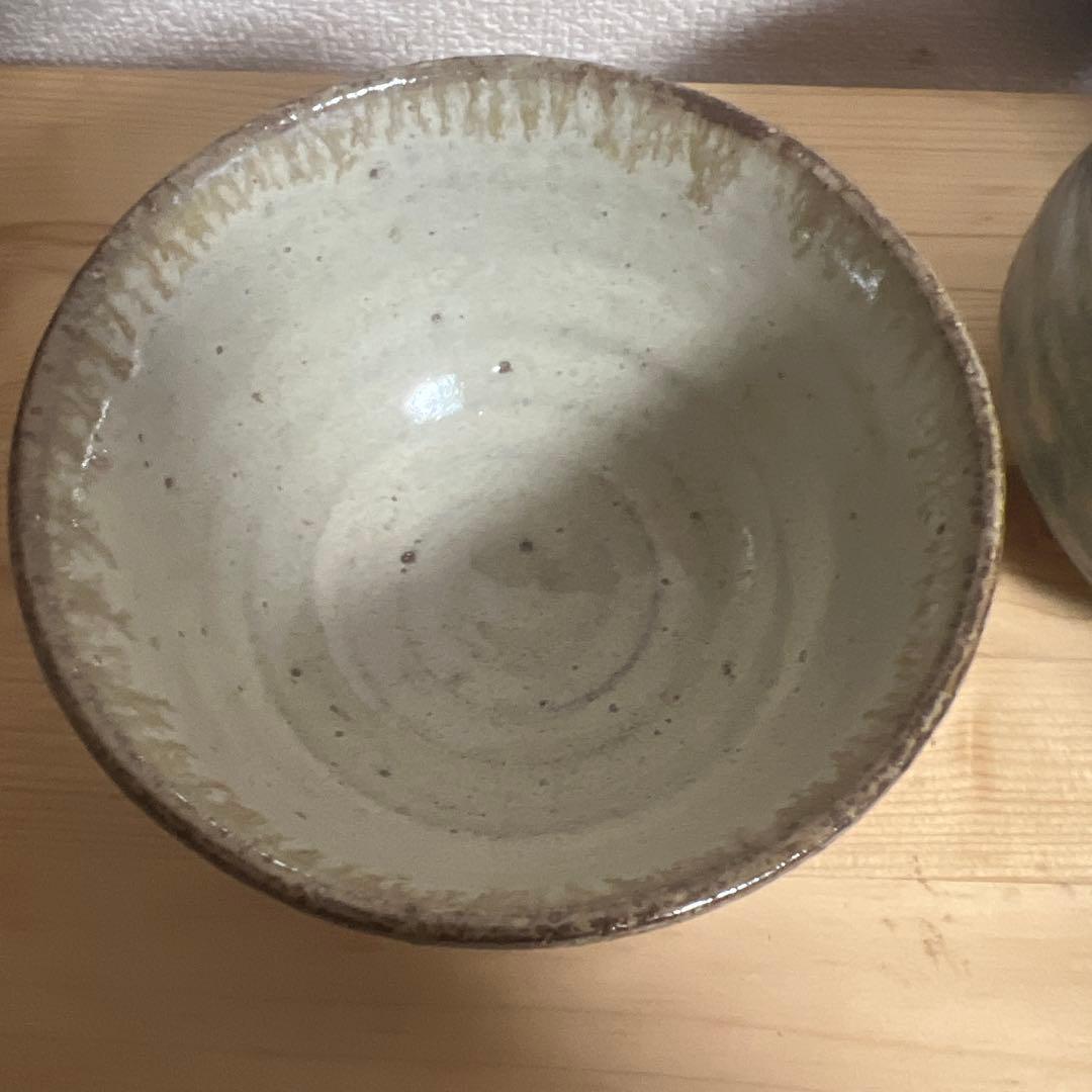 茶道具セット 陶器 多色　萩焼　柄杓　菓子器