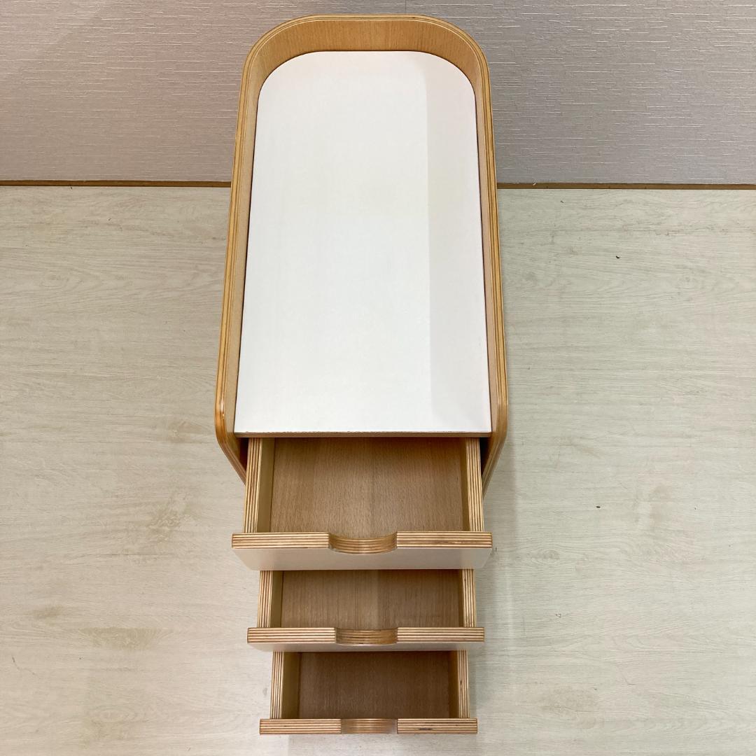 ACTUS アクタス アンファン デスクワゴン　３段チェスト　サイドワゴン