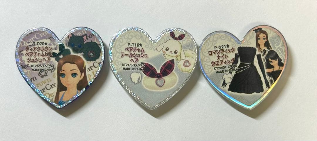 プリズムストーン　ペアチャム　ナイトドレス 3点セット