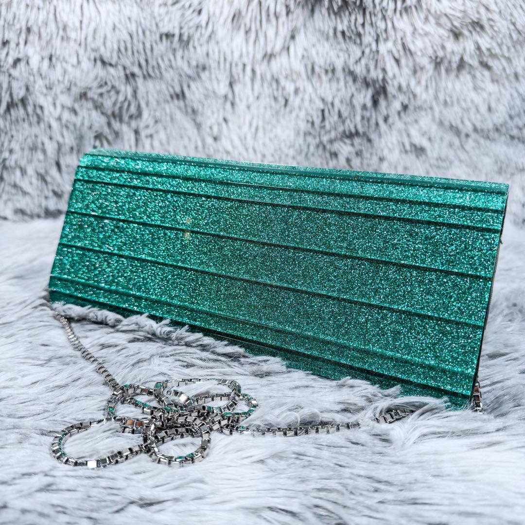 超美品‼️ JIMMY CHOO ジミーチュウ　ショルダーバッグ チェーンバック