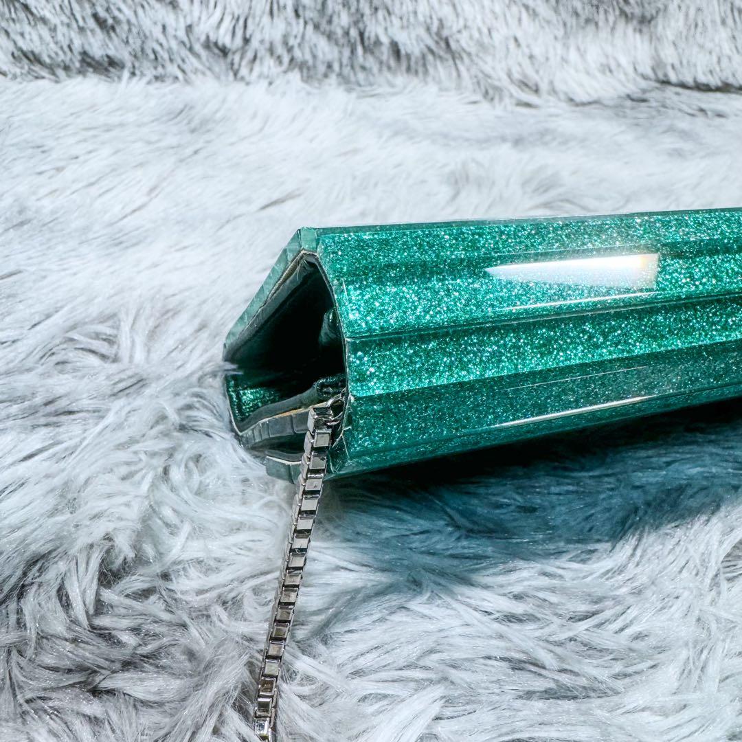 超美品‼️ JIMMY CHOO ジミーチュウ　ショルダーバッグ チェーンバック