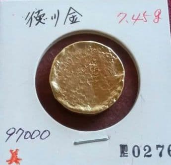 小判　古銭　徳川金　7.45g　コレクション　大判金　骨董品　古物