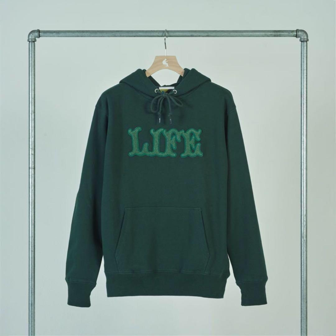 ☆☆新品未開封☆小沢健二☆LIFE☆フッディー☆パーカー☆グリーン☆Sサイズ☆☆