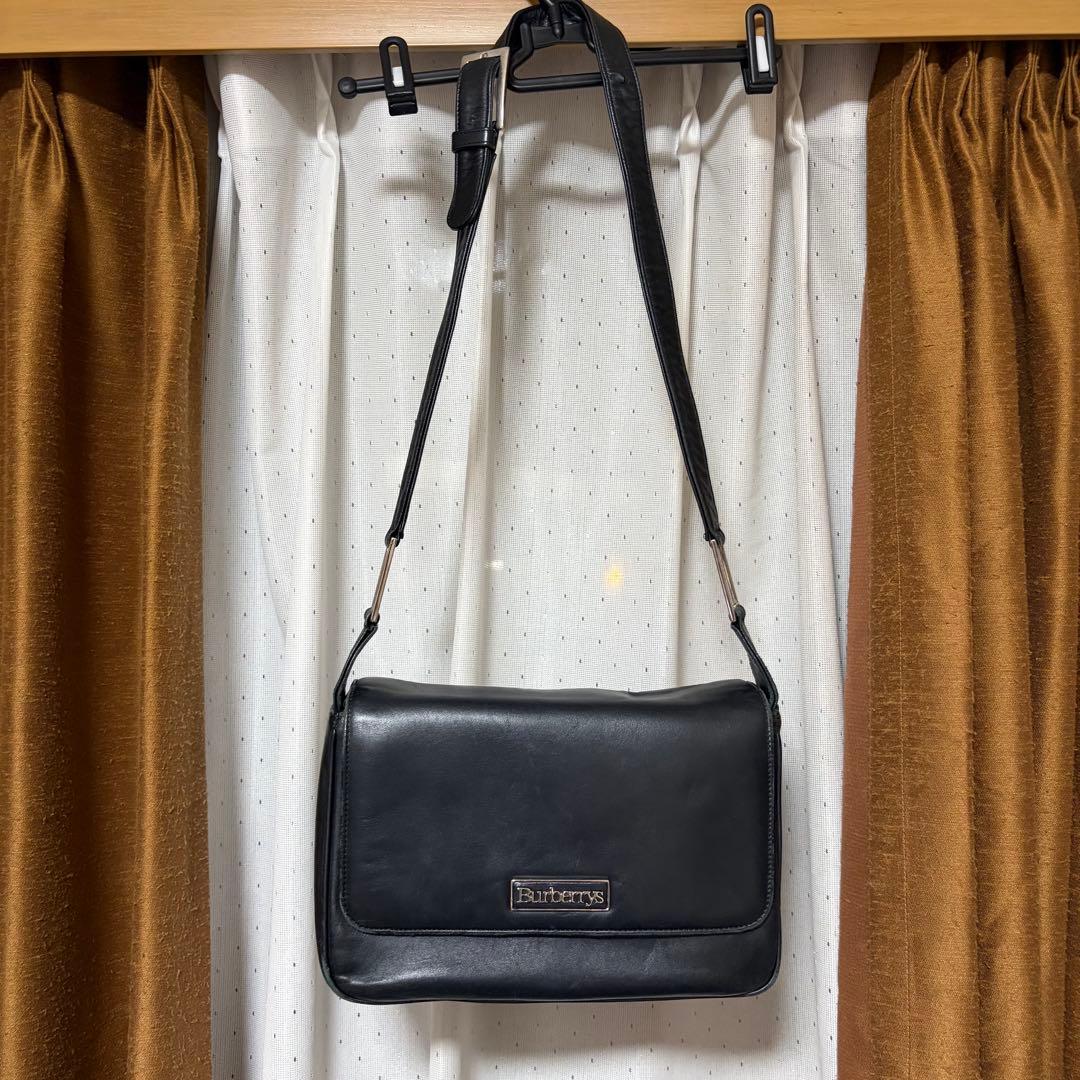 Burberrys ヴィンテージ ブラック ショルダーバッグ