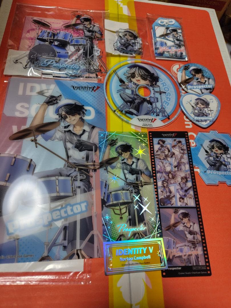 C107 第五人格 IDENTITY 探鉱者 10点 セット