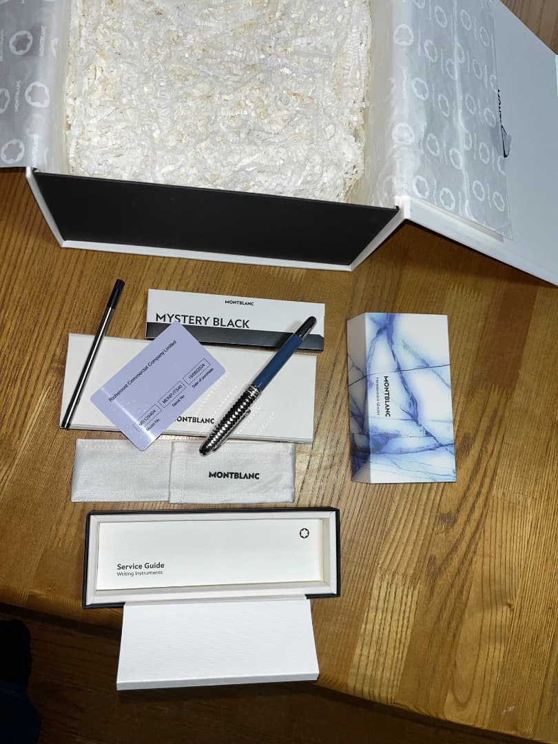 Montblanc MB 129404マイスターシュテックグレイシャードゥエ