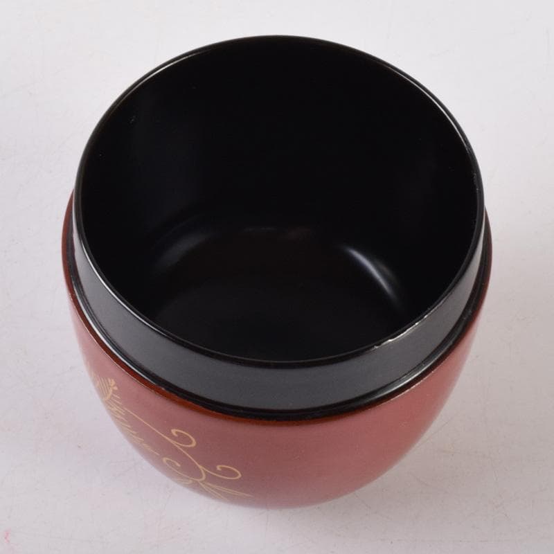 茶道具　蒔絵師　鈴木雲斉作　螺鈿装飾　松唐草蒔絵　棗　共箱　V　7213