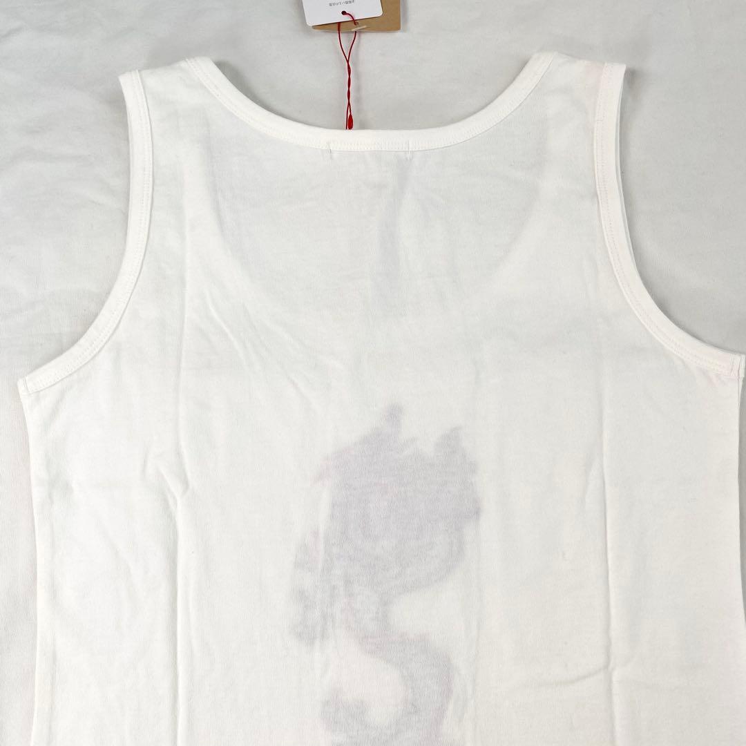 新品✨ VIVIENNE TAM タンクトップ 龍 刺繍 ラインストーン 0