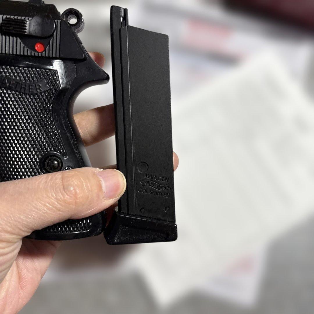 お*ヨ様 606 マルゼンワルサー ニューPPK/S ガスブローバック ブラック