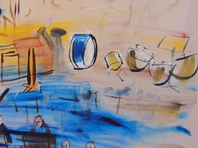 Raoul Dufy、ラウル・デュフィ【L’Orchestre】海外レゾネ