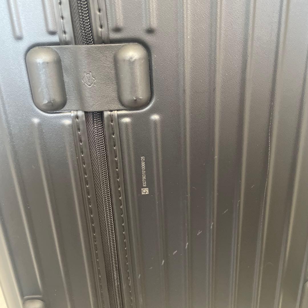 生涯保証 RIMOWA ESSENTIAL トランク 89L マットブラック