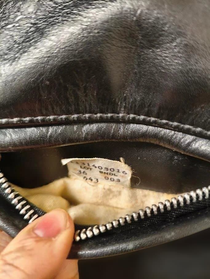 【美品】Schott 643 36 シングルライダース ボアライナー付トラッカー