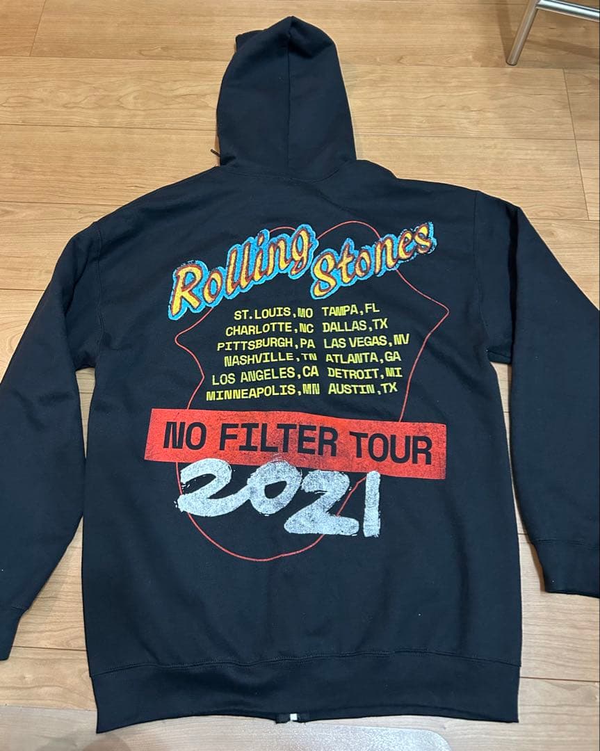Rolling Stones フーディー Lサイズ 2021年ツアー