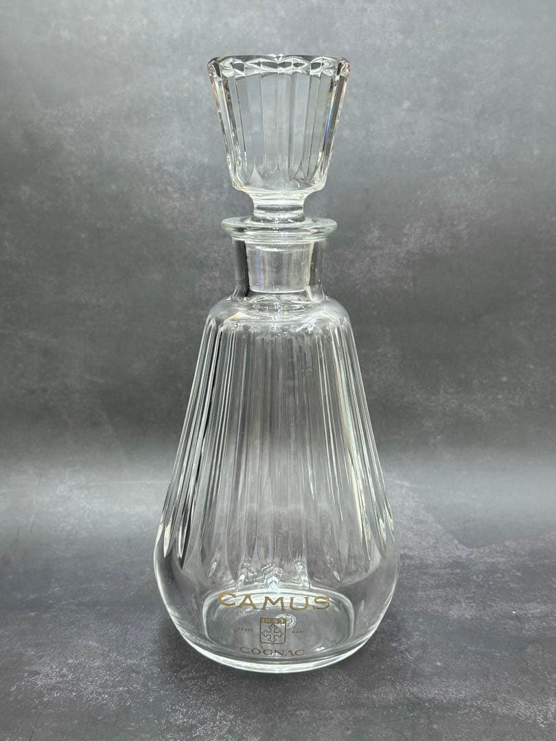 【⭐️蔵出し激レア❣️未使用⭐️】CAMUS Baccarat クリスタル デキャンタ