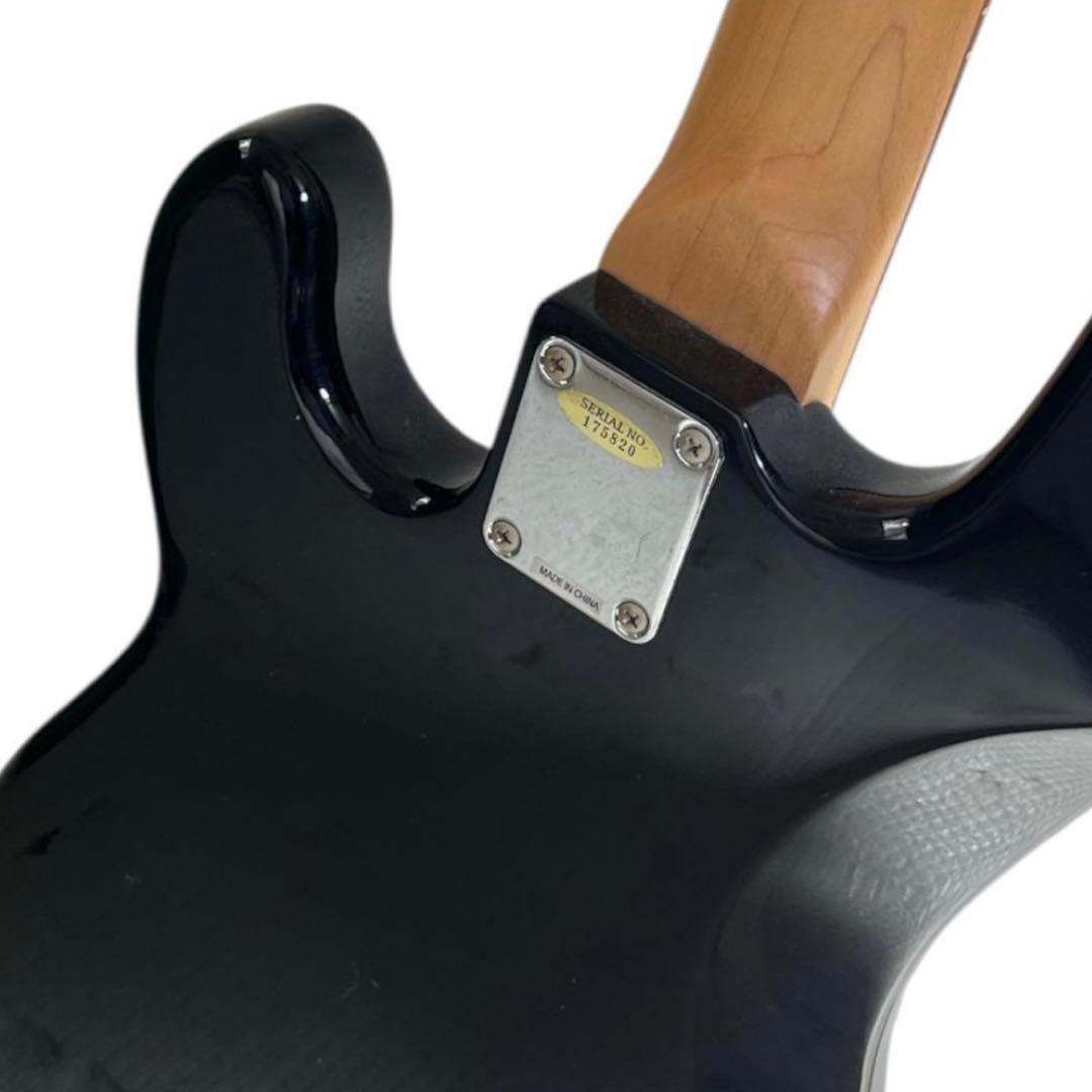 BUSKER'S エレキベース プレシジョンベース 黒 バスカーズ 初心者