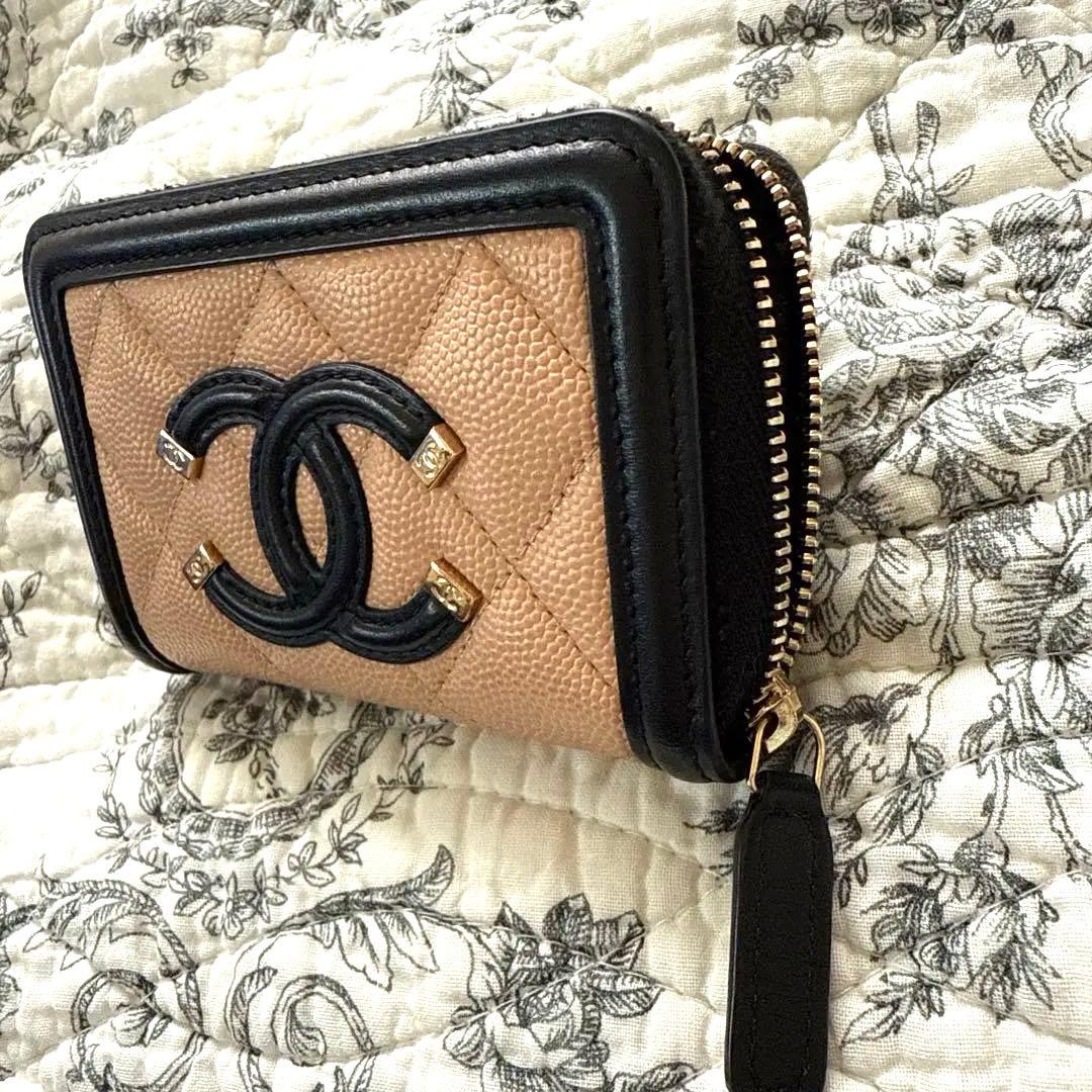 美品★CHANEL ★ケース CCフィリグリー