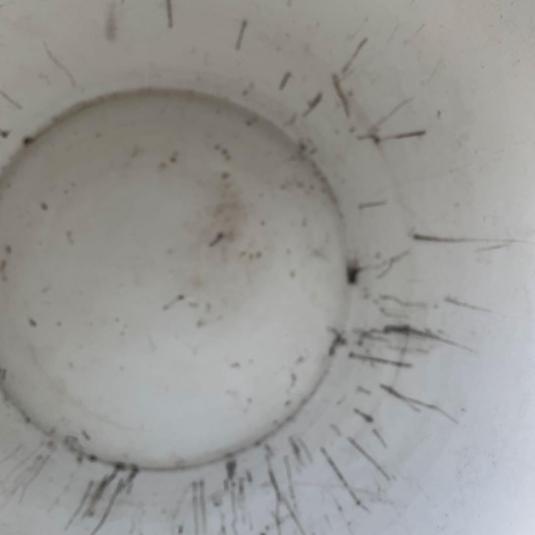 【最終値下げ　当時物】火鉢　ノリタケ　陶器　ブルー　菊　手あぶり　メダカ鉢　日陶