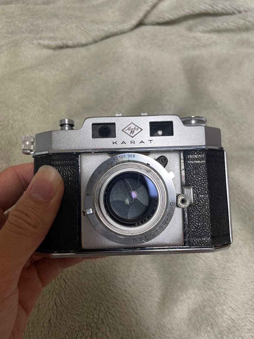 実働 作例あり agfa karat 50mm f2.0付