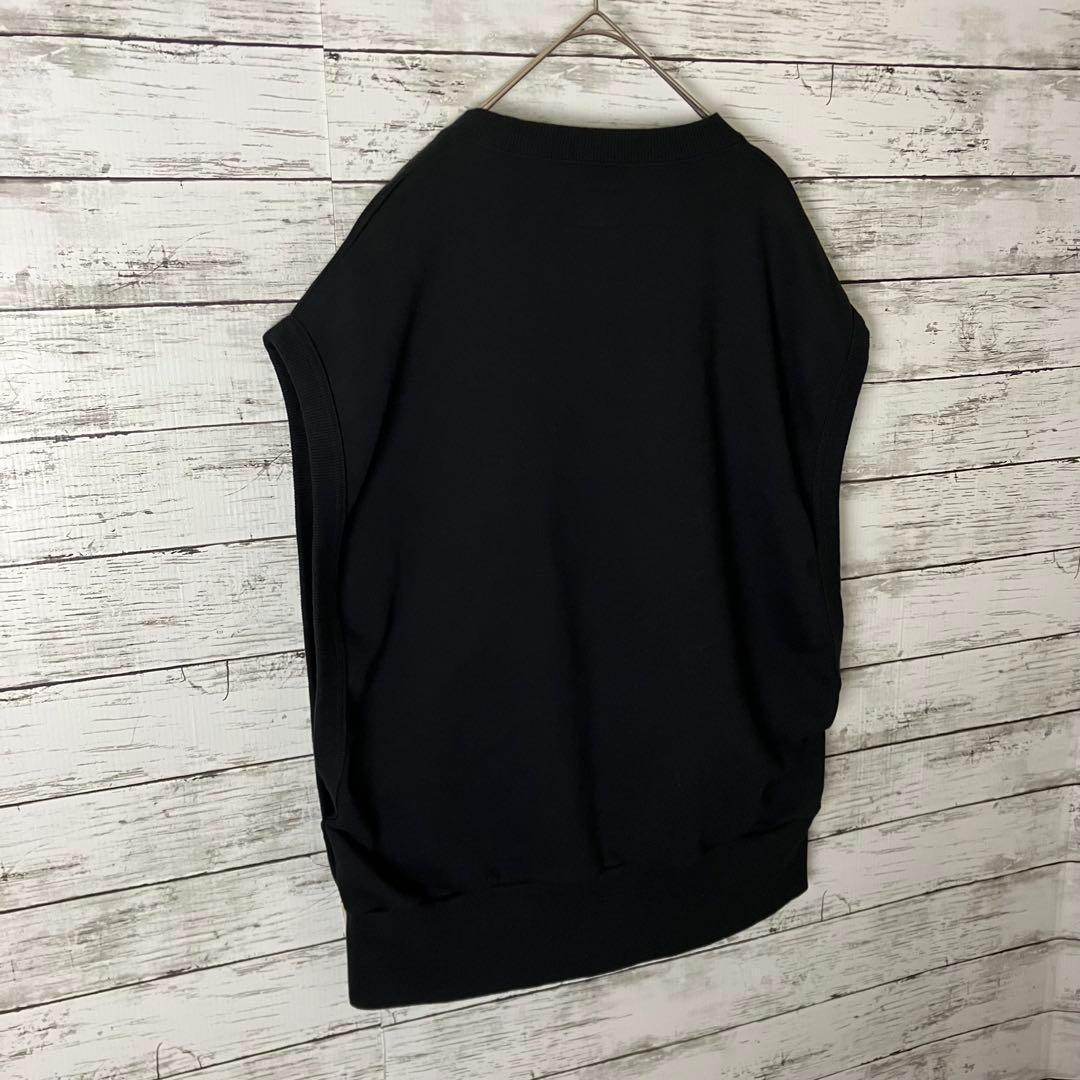 ラッキー35e ニードルス パピヨン ワッペンロゴ ノースリーブスウェット