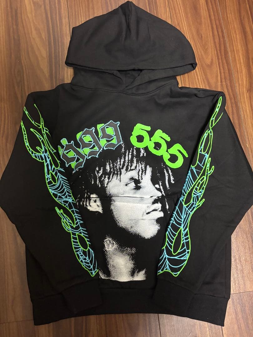 【Sサイズ】Sp5der X 999Club Juice Wrld Hoodie