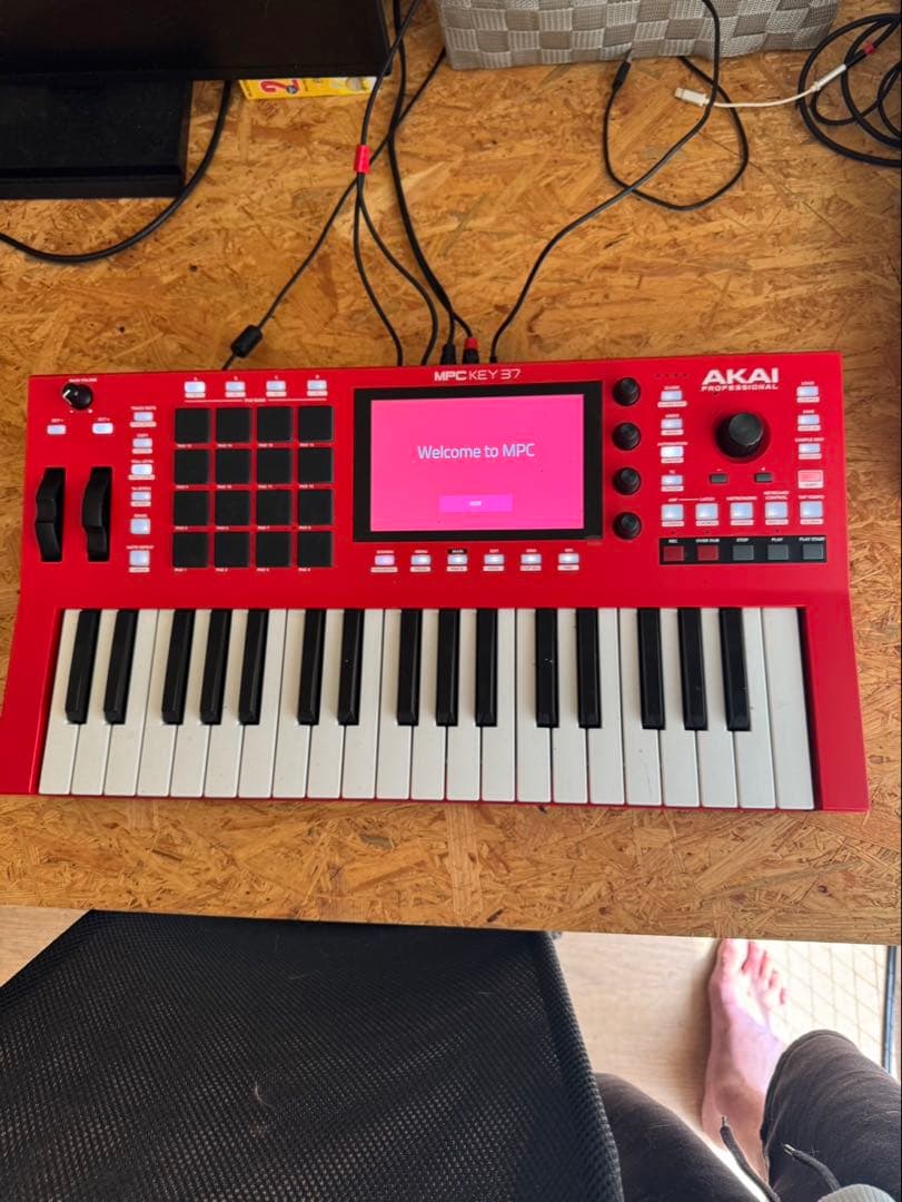AKAI MPC key37 送料込み！箱付き！