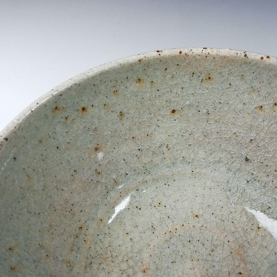 Ｔ１６０　茶碗　『渋草焼』『椿花』『渋草陶窯　渋草柳三』　共箱　抹茶碗　茶道具