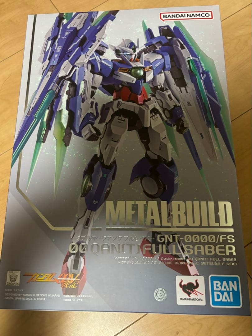 メタルビルド　ダブルオークアンタフルセイバー　L BUILD OPセット