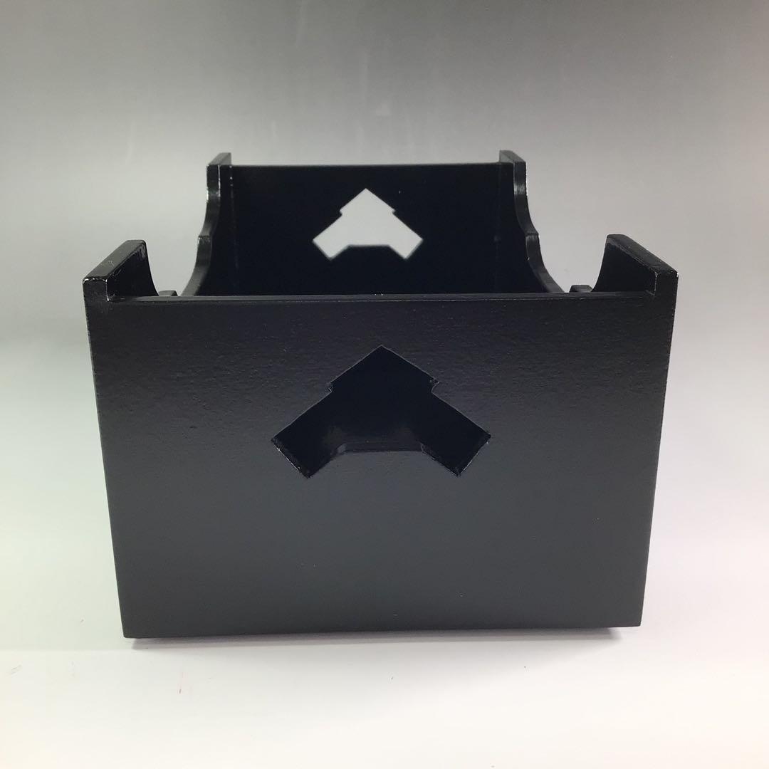 Ｐ９８２　莨盆　『北村葵春作』『一閑塗』『文箱形煙草盆』　共箱　茶道具　喫煙具