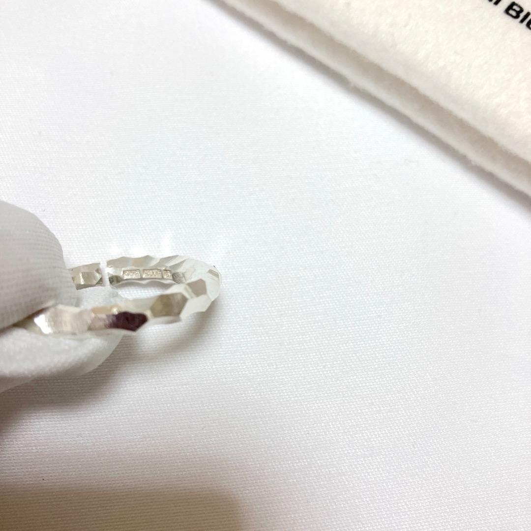 新品 62 All Blues シルバーリング 銀 指輪 カフ 岩 18200