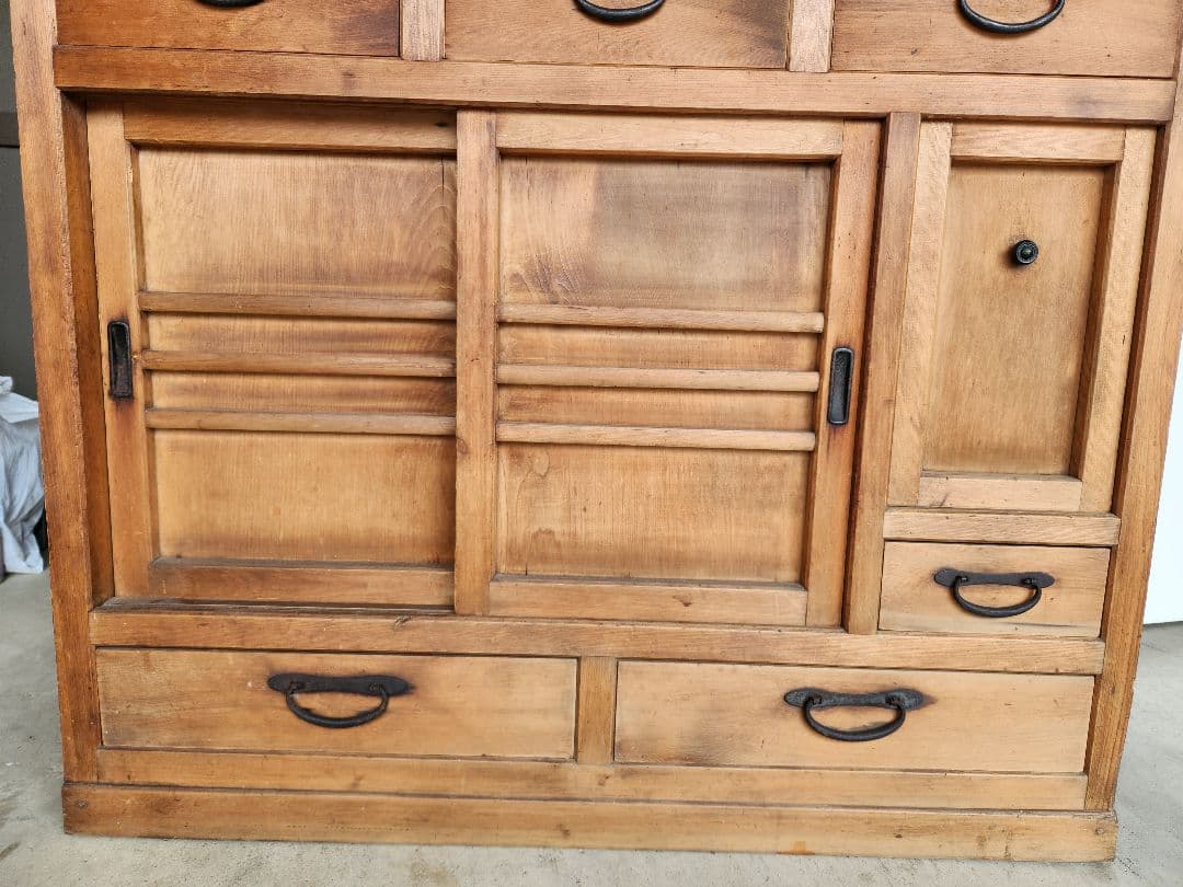 水屋箪笥　時代箪笥アンティークヴィンテージ古家具古民家古民具