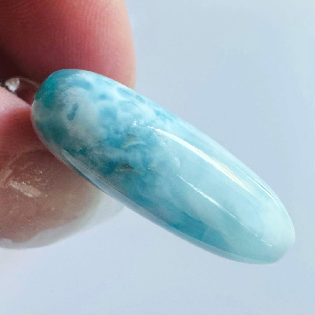 ♡大きめハートラリマー♡ネックレス