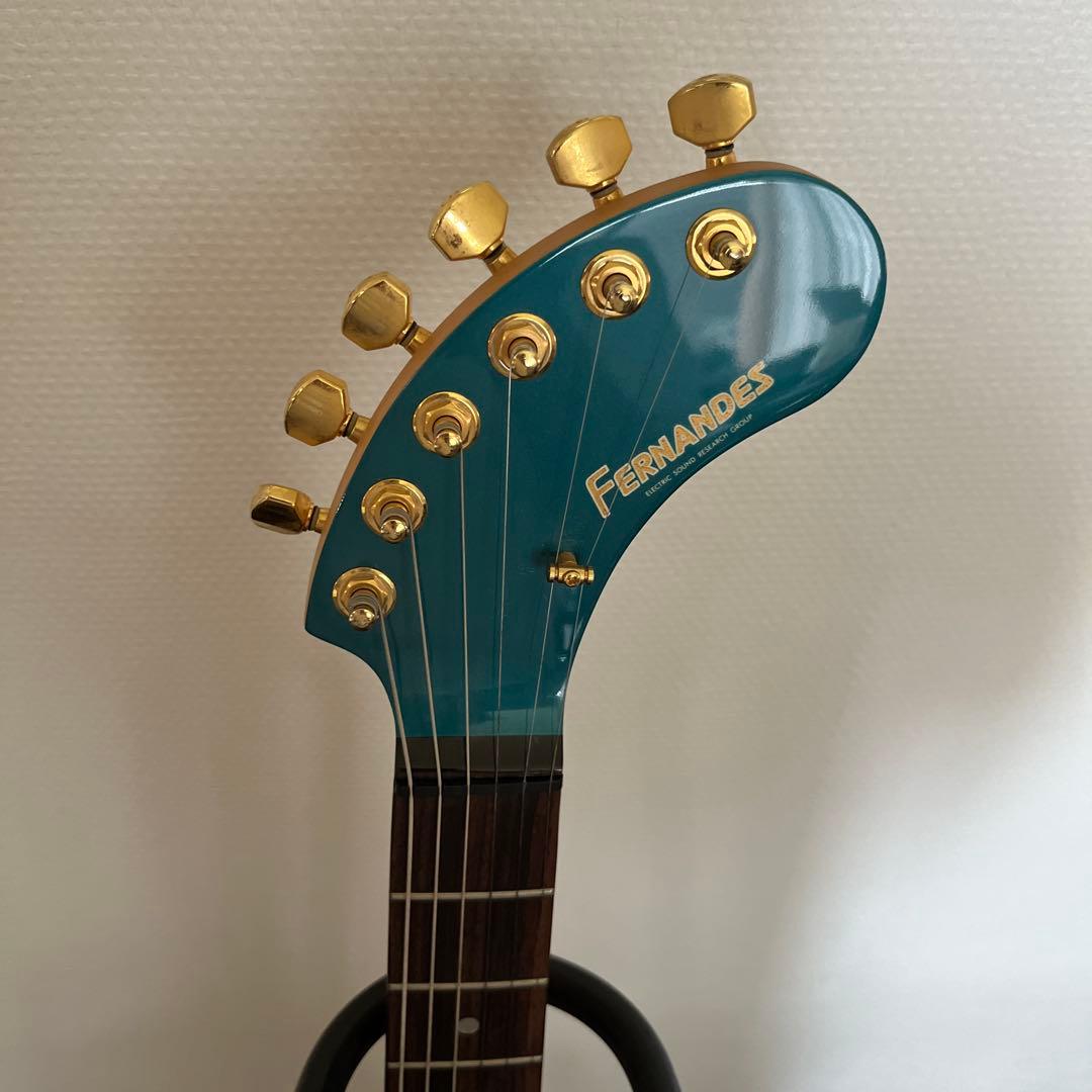 [チキンカツ ]FERNANDES Z0〜3T芸達者エレキギター 青 無傷