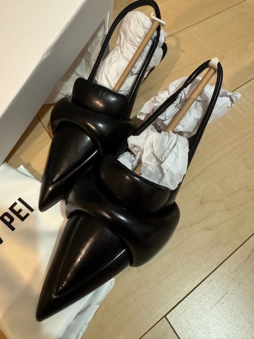 JW PEI ブラックミュール 6.5