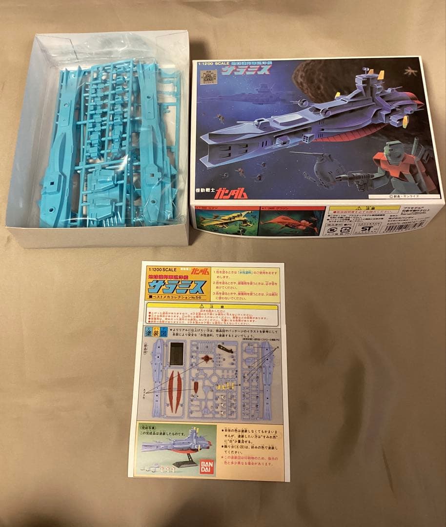 新品 赤バンダイ ガンダムプラモデル 旧キット ガンプラ 美品 10点セット