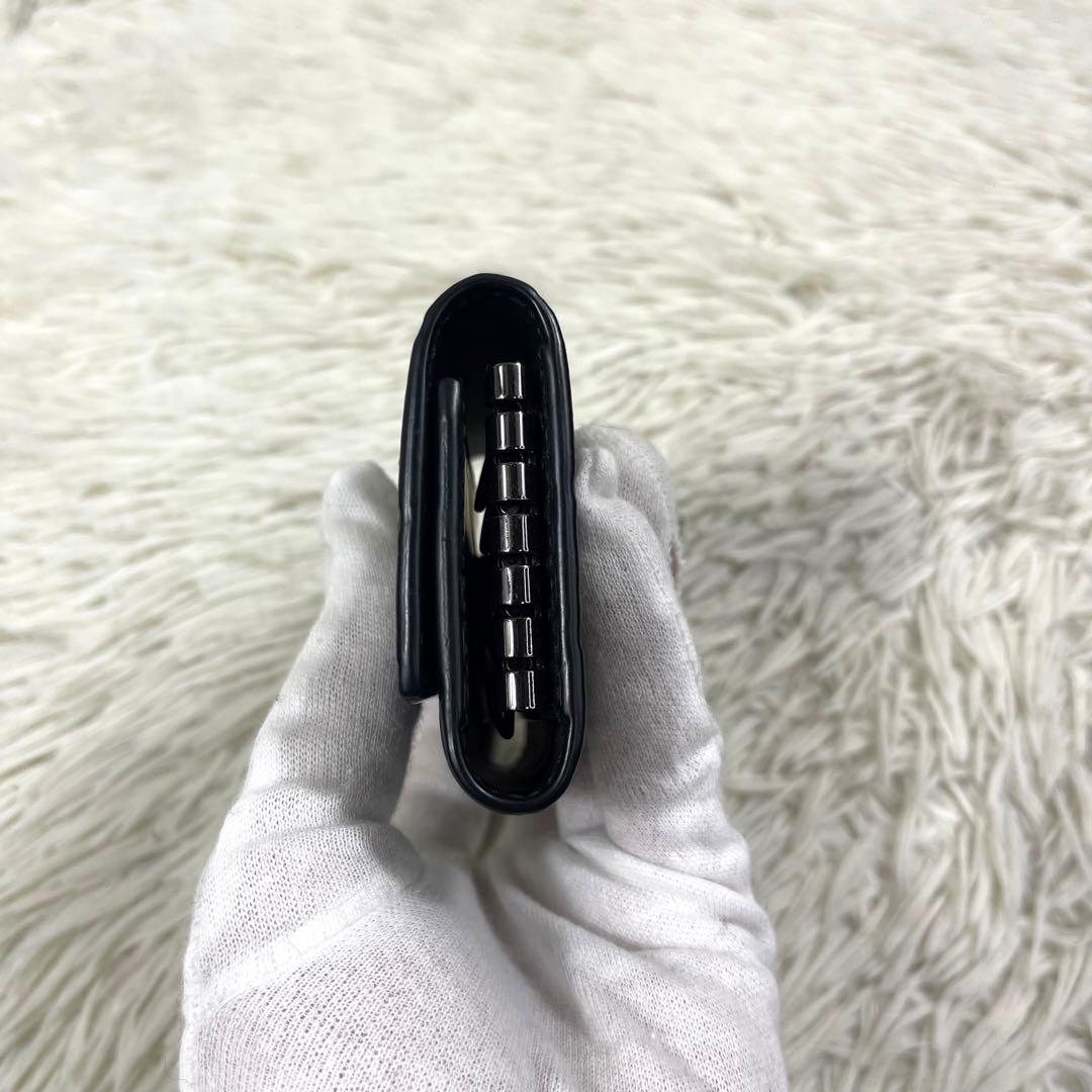 極美品‼️GUCCI ６連キーケース　インターロッキング　GG柄　グッチシマ