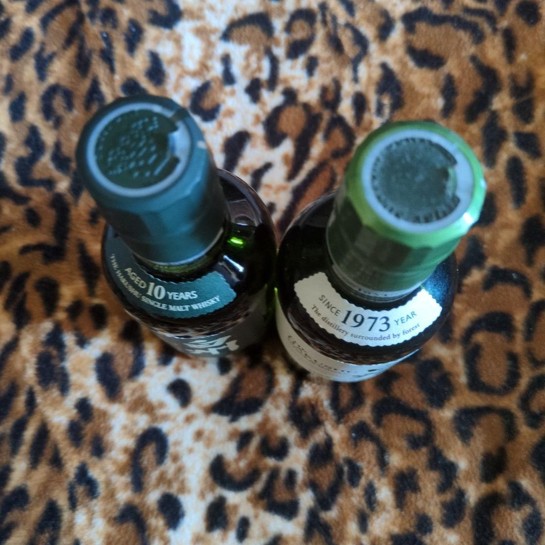 サントリー白州 シングルモルトウイスキー 10年 180ml