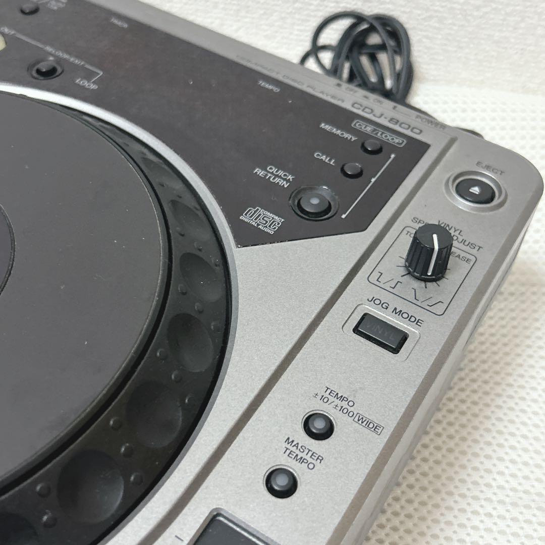 2004年製　Pioneer CDJ-800 DJ機器　パイオニア