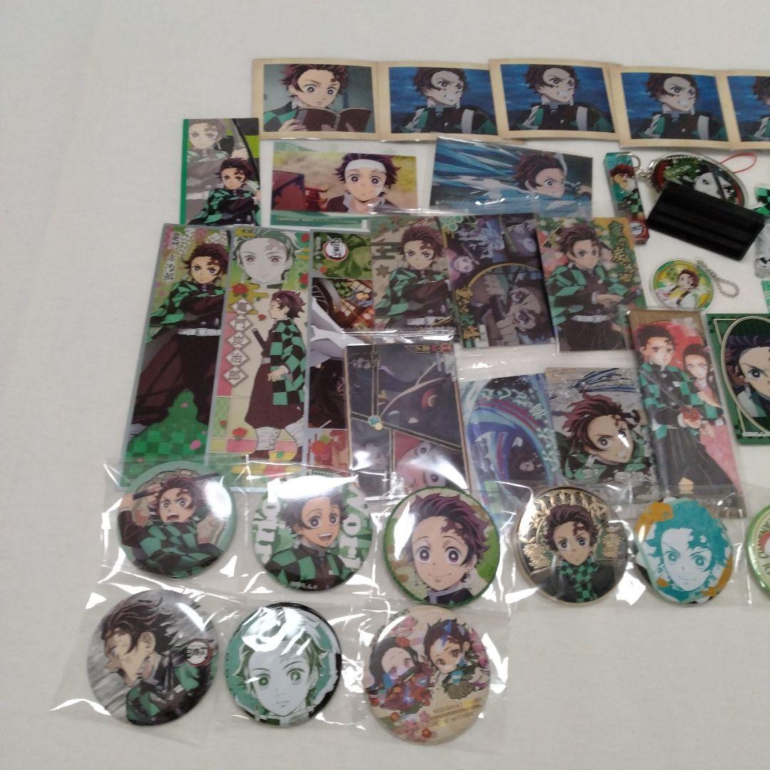 竈門炭治郎 缶バッジ ステッカー セット ぱしゃこれ　東武動物公園　まとめ売り